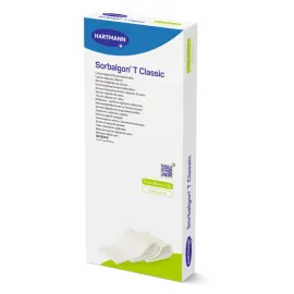 Тампонадна стрічка з альгінату кальцію Sorbalgon® T Classic 5см х 30см, Розмір пов'язки: 5см х 30см, Тип: Стерильні