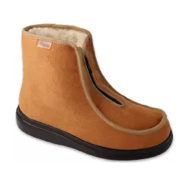 Ботинки женские с мехом диабетические для проблемных ног Dr Orto System 996D014, Цвет: Коричневый, Размер женской обуви: 37