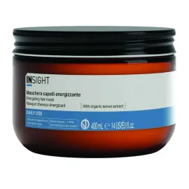 Маска энергетическая для ежедневного применения для волос Insight Energizing Mask, стеклянная бутылка, 400ml, Обьем: 400 мл