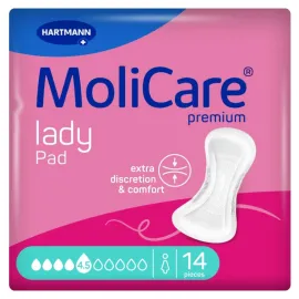Прокладки урологічні MoliCare® Premium lady pad 4.5 краплі 14шт/уп, Кількість крапель: 4.5