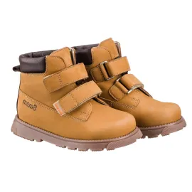 Memo Malmo 1FD Коричневі дитячі ортопедичні демісезонні черевики (р. 22-34), Розмір дитячого взуття: 22