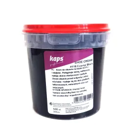 Крем для взуття Kaps Shoe Cream 500ml, чорний