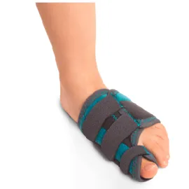 Дитячий жорсткий ортез при вальгусній деформації першого пальця стопи Orliman 0P1192 / 0P1193, Розмір: 1