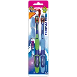 Набір зубних щіток Pierrot Gold, Ref.344, 2 шт.