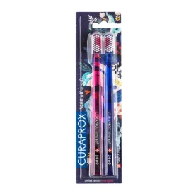 Набір зубних щіток Curaprox CS5460 / 2 Duo love, Ultra Soft, d 0,10 мм (2 шт.)