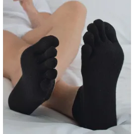 Діабетичні шкарпетки з пальчиками, з сріблом 650C