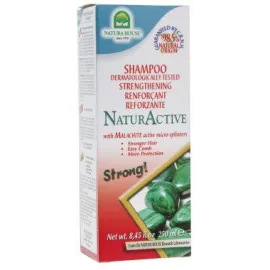 Шампунь з малахітом для зміцнення волосся Natura House, 250 мл