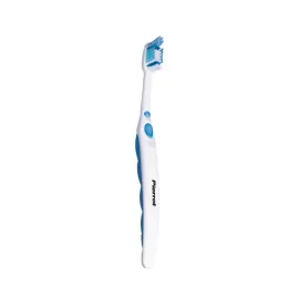 Зубная щетка Pierrot New Balance toothbrush, средняя жесткость (Medium), голубая, Ref.8, Цвет зубной щетки: Голубой