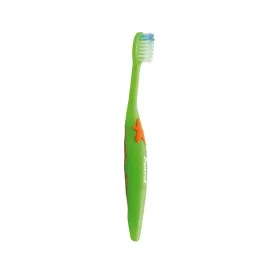 Дитяча зубна щітка "Іскра", Pierrot Chispa toothbrush, від 2 до 8 років, м'яка (soft), зелена, Ref.91, Колір зубної щітки: Зелений