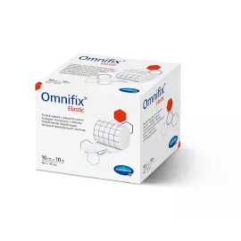 Omnifix Elastic 10см х 10м - фіксуючий пластир, Розмір пластиру: 10 см х 10 м, Тип: Пластир на нетканій основі