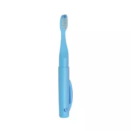 Зубна щітка Pierrot Travel Classic toothbrush, середньої жорсткості (medium), блакитного кольору, Ref.336, Колір зубної щітки: Блакитний