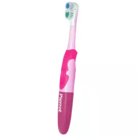 Зубная щетка Pierrot Revolution electric toothbrush, средней жесткости (medium), розового цвета, Ref.111, Цвет зубной щетки: Рожевий