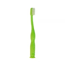 Дитяча зубна щітка "Вампір", Pierrot Vampi toothbrush, від 2 до 8 років, м'яка, зеленого кольору, Ref.93