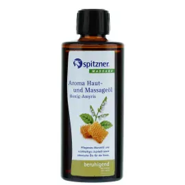 Масажна олія для ароматерапії "Мед і Аміріс" Spitzner Massage, 190 ml.