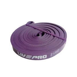 Еспандер для тренувань LivePro SUPER BAND X-light фіолетовий