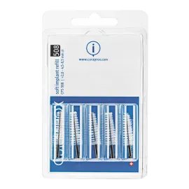 Набір йоржиків для імплантів Curaprox CPS 508 "Soft Implant" d 4,5 мм - 8,5 мм