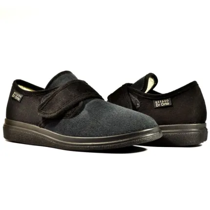 Туфлі чоловічі діабетичні для проблемних ніг Dr Orto System 036M007 (131M004) чорні, зображення 8