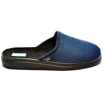Тапочки чоловічі діабетичні для проблемних ніг Dr Orto System 132M006 (125M006) сині, Колір: Темно Синій, Розмір чоловічого взуття: 42, зображення 3