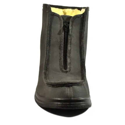 Черевики жіночі з хутром діабетичні для проблемних ніг Dr Orto System 996D008, Колір: Графіт, Розмір жіночого взуття: 36, зображення 5