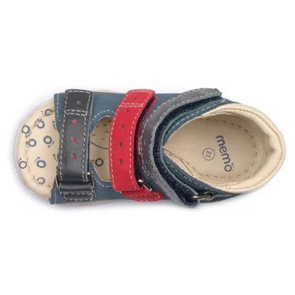 Memo Dino 1DA - Ортопедичні сандалі для дітей, Розмір дитячого взуття: 18, зображення 6