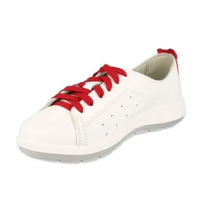 Кросівки жіночі діабетичні Dr Orto Casual 156D008 білі з червоним, Колір: Білий з червоним, Розмір жіночого взуття: 37, зображення 2