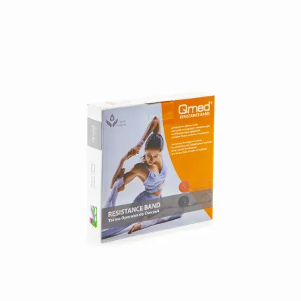 Петля эспандер Qmed Resistance Band, красная (сопротивление 7-16 кг)