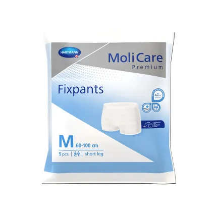 Штанці еластичні для фіксації прокладок MoliCare Premium Fixpants короткі 5 шт., Розмір: M
