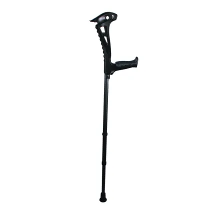 Милиця підлокітна з м`якою рукояткою FDI Access Comfort Чорна, Колір: Чорний, зображення 4