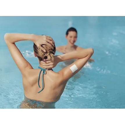 Hydrofilm Plus 5х7,2см - Пов'язка плівкова прозора з абсорбуючою подушечкою 1шт, Розмір пластиру: 5 см х 7.2 см, зображення 10