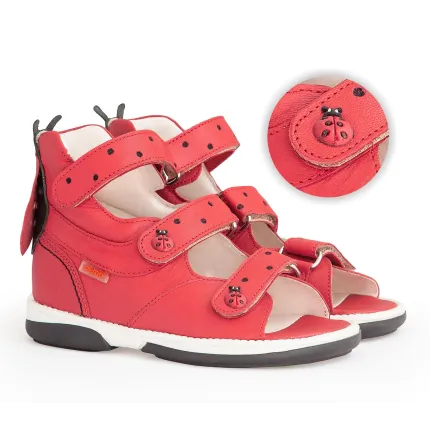 Босоніжки ортопедичні для дітей Memo Ladybird 3HA, Розмір дитячого взуття: 22, зображення 2