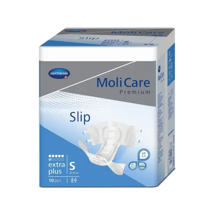 Підгузки для дорослих MoliCare Premium Slip extra plus S 10шт/уп., Розмір підгузників: S (10 шт), Кількість крапель: 6
