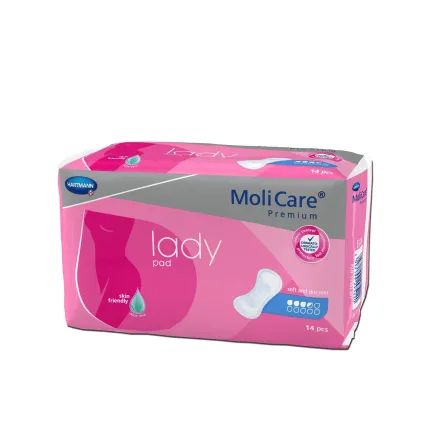 Прокладки урологічні MoliCare® Premium lady pad 3.5 краплі 14шт/уп, Кількість крапель: 3.5