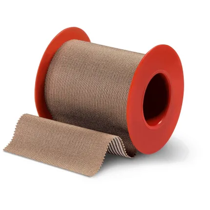 Omniplast / Омніпласт - фіксуючий пластир з текстильної тканини 5 см х 5 м, Розмір пластиру: 5 см х 5 м, зображення 2