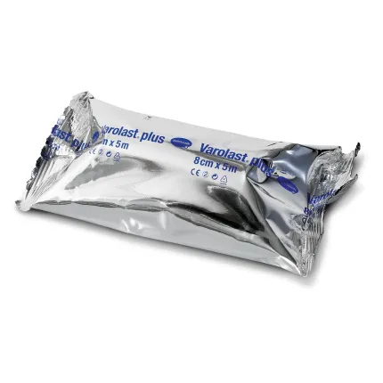 Бинт з цинковою масою Varolast® Plus / Вароласт Плюс 8см х 5м 1шт, Розмір бинта: 8 см х 5 м, зображення 3