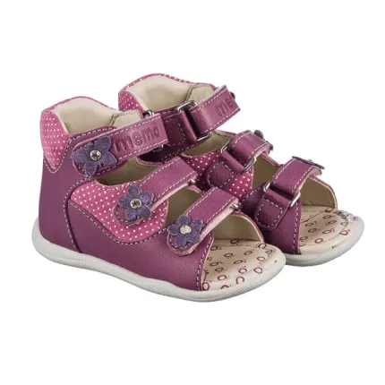 Memo Doris 3NA - Ортопедичні босоніжки для дівчаток, Розмір дитячого взуття: 19