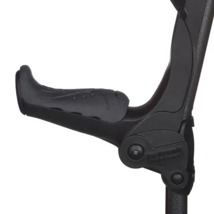 Милиця підлокітна з амортизатором FDI ErgoDynamic S (до 60 кг) Чорна, зображення 2