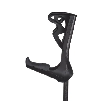 Милиця підлокітна з м'якою ручкою FDI Opti Comfort Premium Чорна, Колір: Чорний