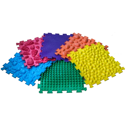 Коврик массажный "Пазлы Микс" 6 элементов, изображение 9