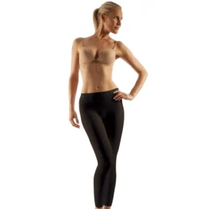 Антицеллюлитные леггинсы с массажным эффектом FarmaCell 132 Black, XXL