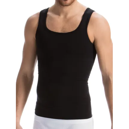 Утягивающая мужская майка FarmaCell 418, Цвет: Черный, Размер: M, изображение 2