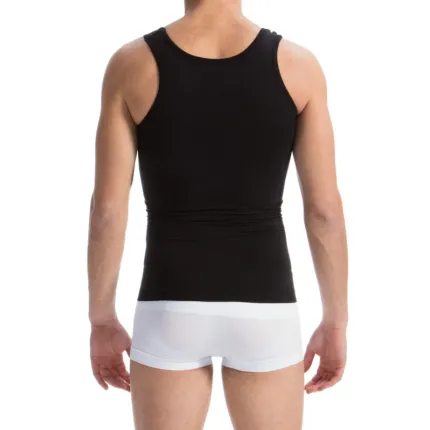 Утягивающая мужская майка FarmaCell 418, Цвет: Черный, Размер: M, изображение 4