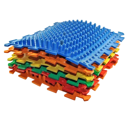 Килимок масажний "Пазли Мікс" 6 елементів, зображення 7