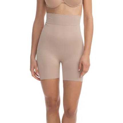 Стягуючі шорти з високою талією  FarmaCell Shape 602, XL, Колір: Бежевий, Розмір: XL