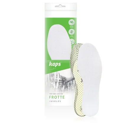 Гигиенические хлопковые стельки для обуви Kaps Frotte для вырезания