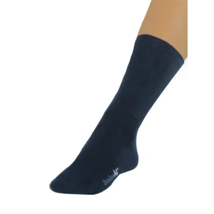 Діабетичні медичні шкарпетки зі сріблом FootMate Medical Bamboo AG +, Тип шкарпеток: Високі, Розмір шкарпеток: 36/38, Колір шкарпеток: Чорний