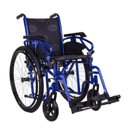 Коляска інвалідна «MILLENIUM III» (синій) OSD-STB3 - **