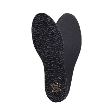 Шкіряні устілки для взуття Kaps Pecari Carbon Black чорні, Колір: Чорний, Розмір устілки: 35, зображення 5