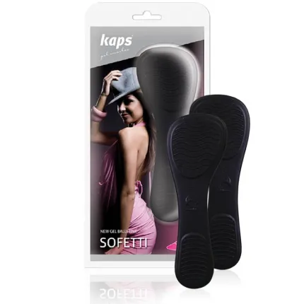 Гелевые стельки для обуви на высоких каблуках Kaps Sofetti Balletina Black