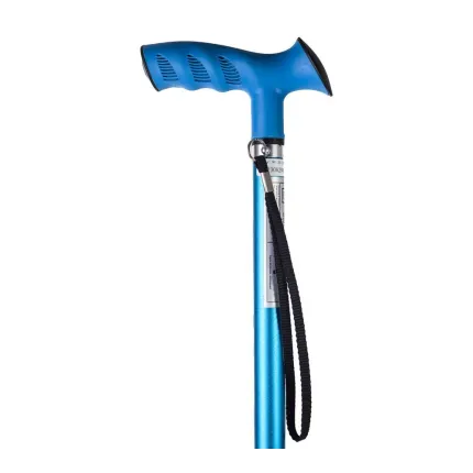 Палиця з Т-подібною ручкою Nova B2050AA Синя, Колір: Синій