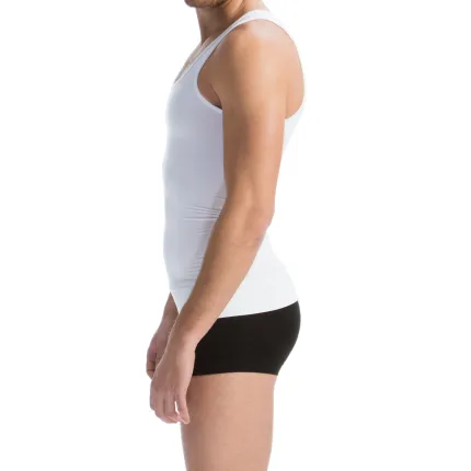 Стягуюча чоловіча майка FarmaCell 418, Колір: білий, Розмір: M, зображення 4